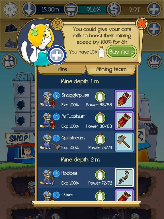 Dig it! cat mine Dig it! cat mine
