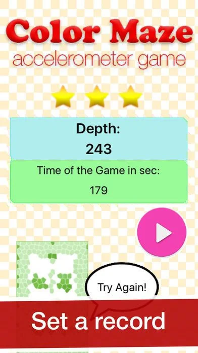 Color Maze Pro: Accelerometer game