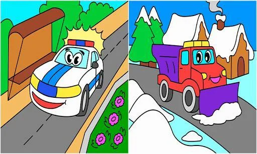 Painting cars Painting cars