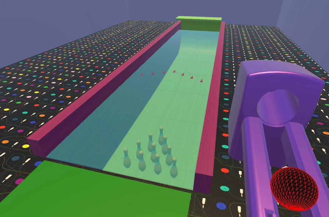 VR Mini Bowling