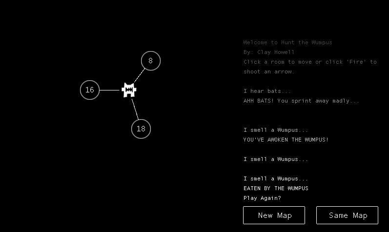 Статьи по Hunt the Wumpus (itch)