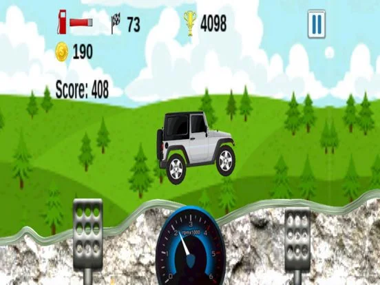 Up Hill Racing: Car Climbing Up Hill Racing: Car Climbing