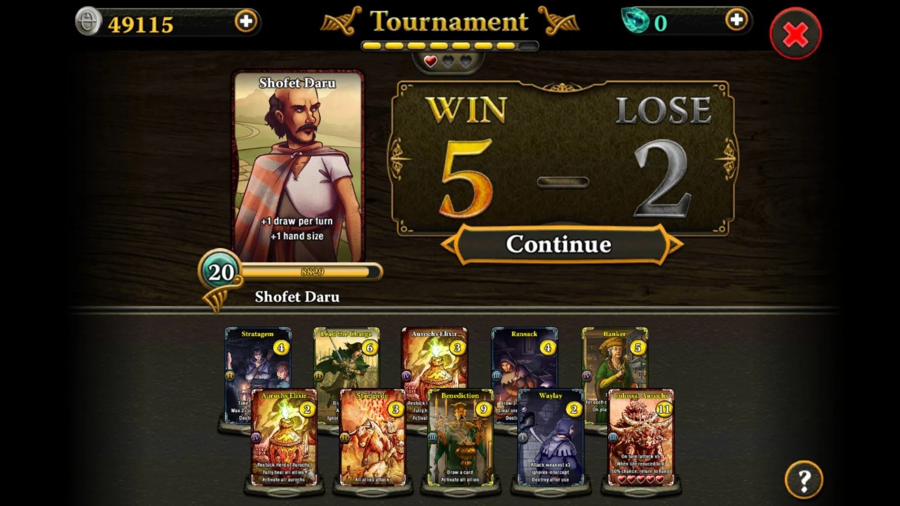 Новости о War of Omens Card Game