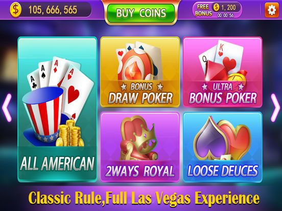 Casino Video Poker Games Casino Video Poker Games