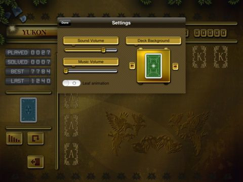 ACC Solitaire [ Yukon ] HD Free - Classic Card Games for iPad & iPhone