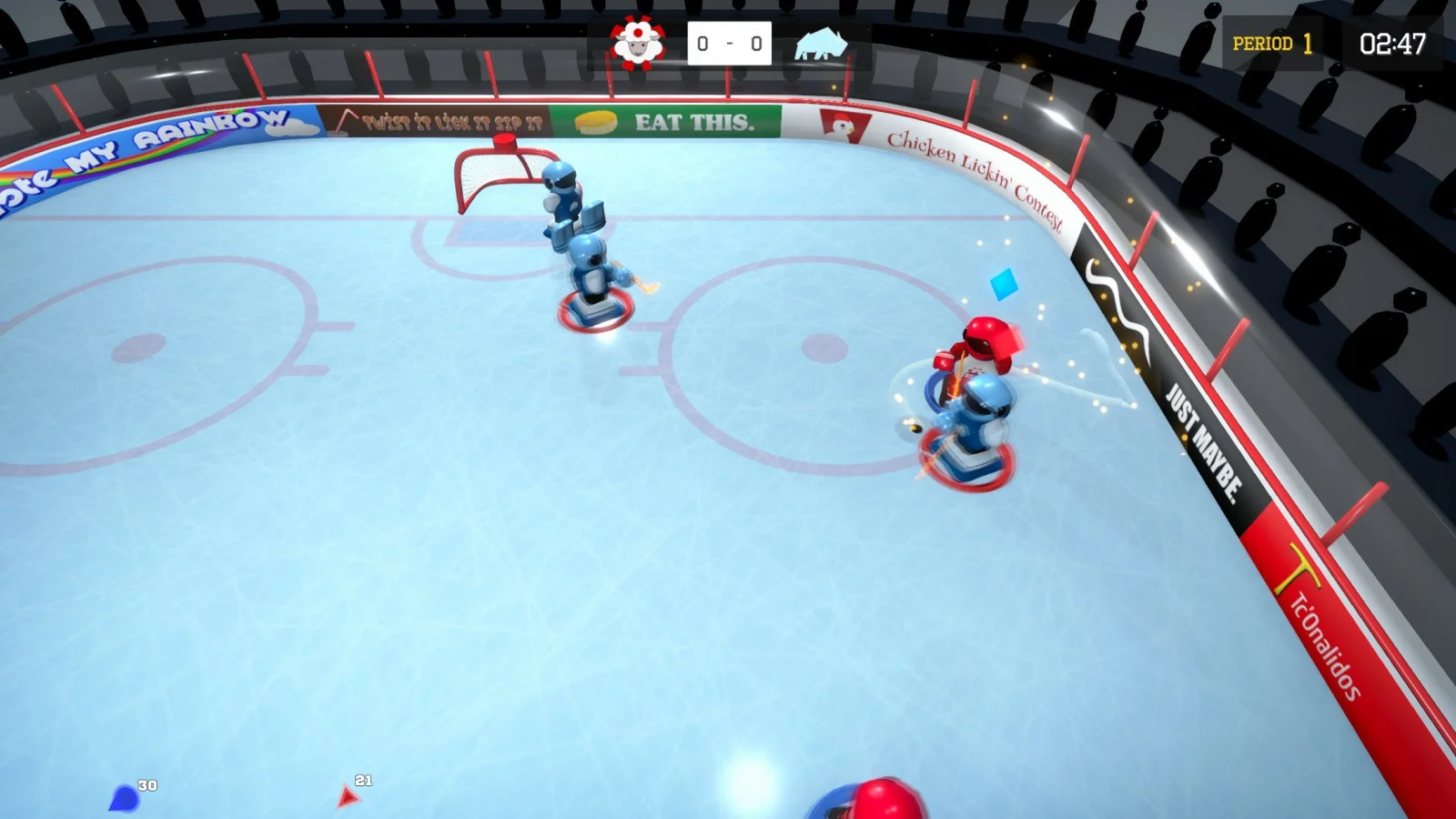 3 on 3 Super Robot Hockey 3 on 3 Super Robot Hockey