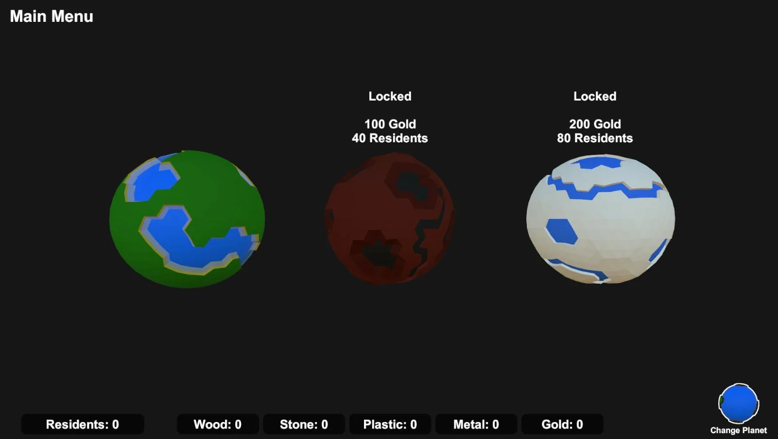 Little Planets (BTP Game Jam) (itch) Little Planets (BTP Game Jam) (itch)