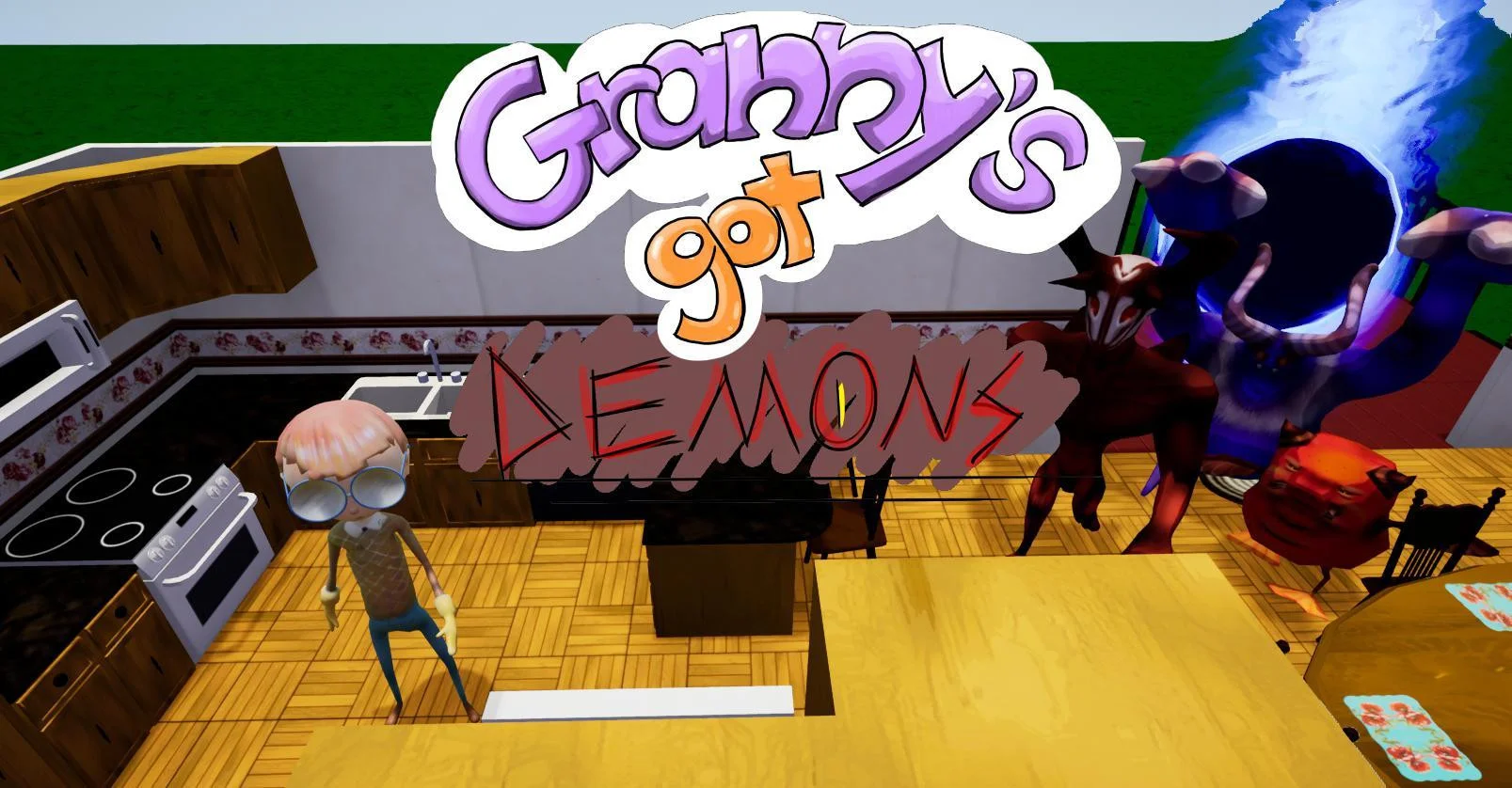 Granny's Got Demons! (itch)