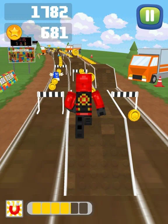 3D Block Ninja Running 3D Block Ninja Running