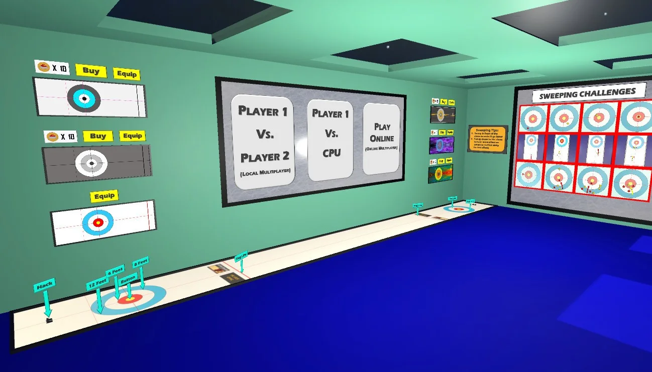 VR Curling VR Curling