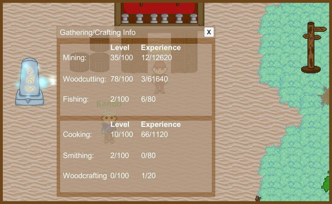 Kando Realm [2D MMORPG] [Alpha] (itch)