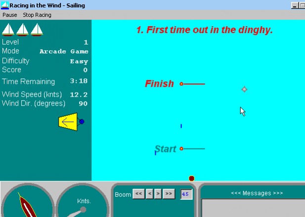 Racing in the Wind: Sailing Racing in the Wind: Sailing