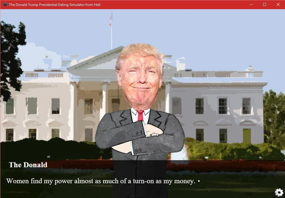 The Donald Trump Dating Simulator from Hell (itch) The Donald Trump Dating Simulator from Hell (itch)