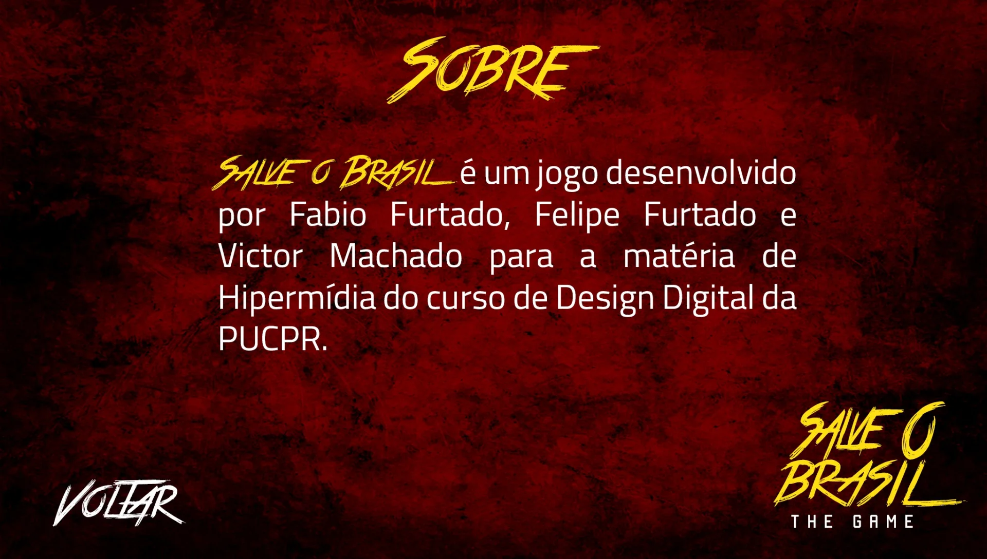Salve o Brasil (itch) Salve o Brasil (itch)