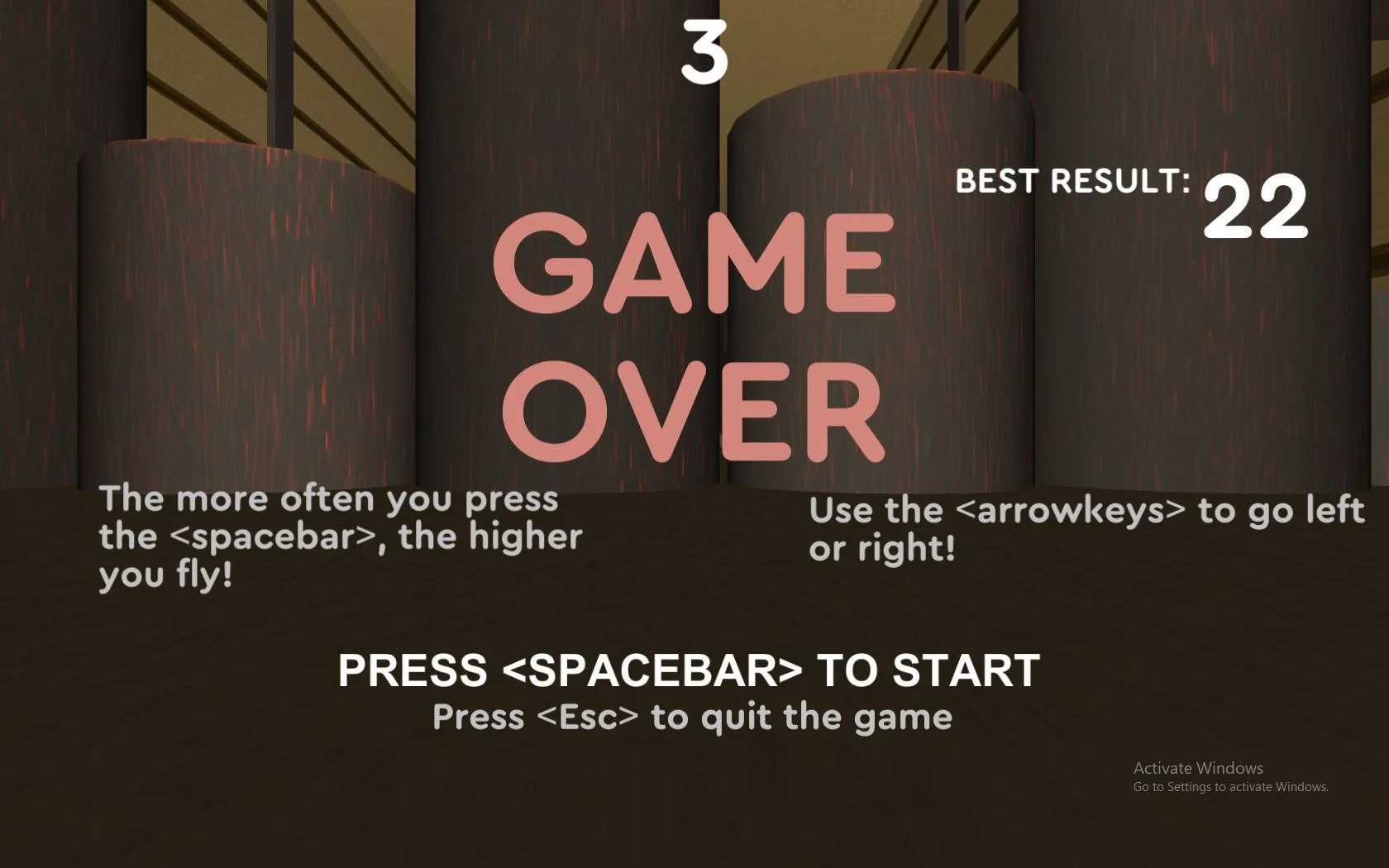 Рецензии Flappy Fly 3D (itch)