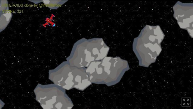 Asteroids clone (itch)
