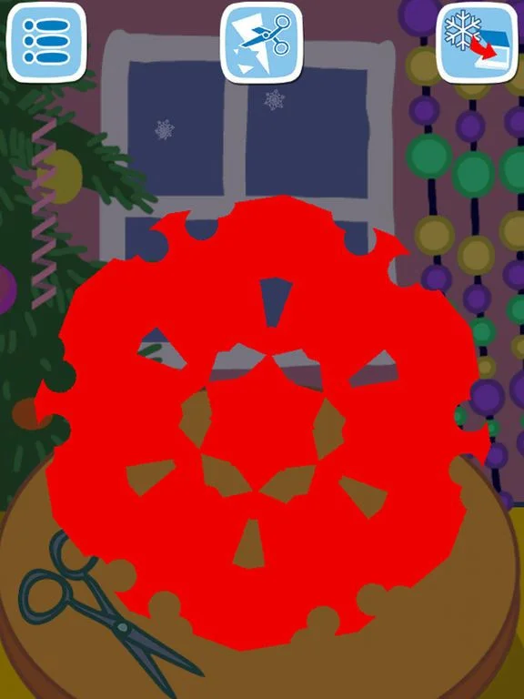 Kids handcraft: Snowflakes Kids handcraft: Snowflakes