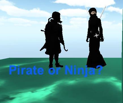 Ninja vs Pirate (itch)
