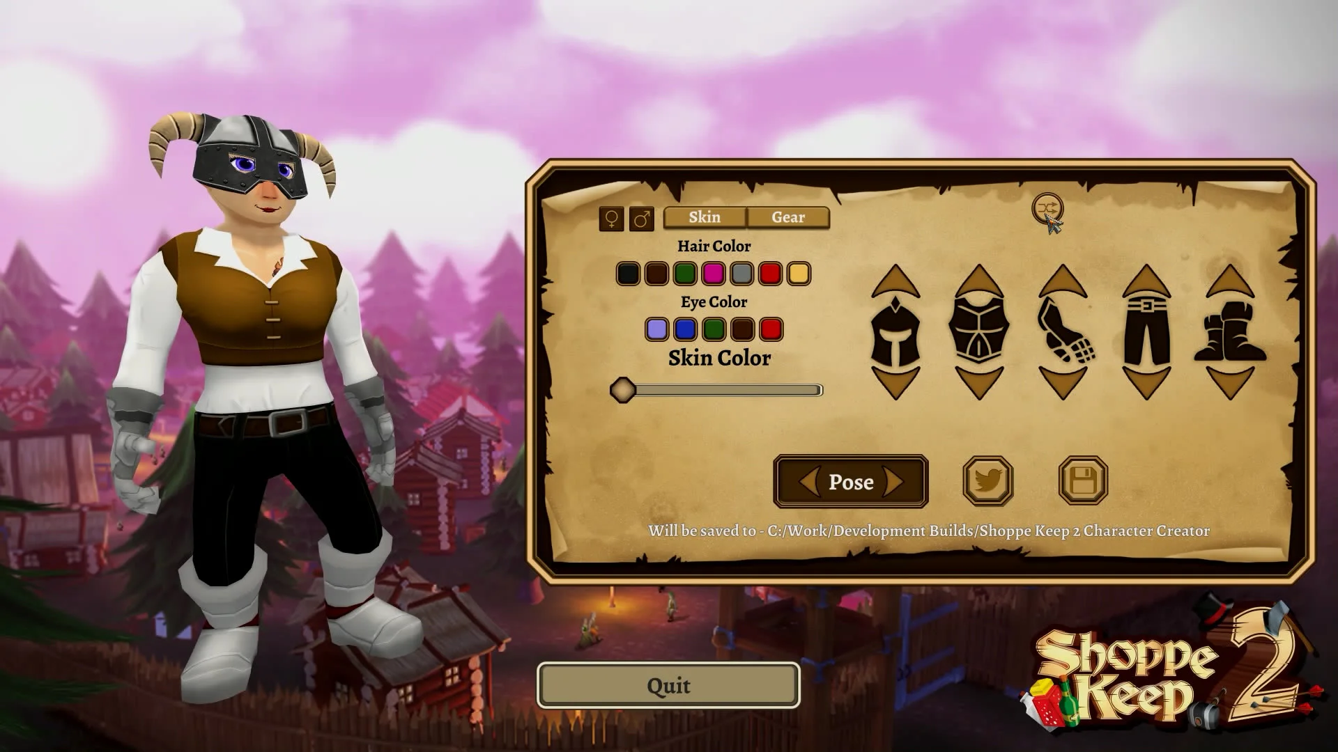 Shoppe Keep 2 Character Creator Preview