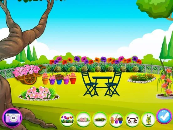 Flower Garden Decorator Game Flower Garden Decorator Game