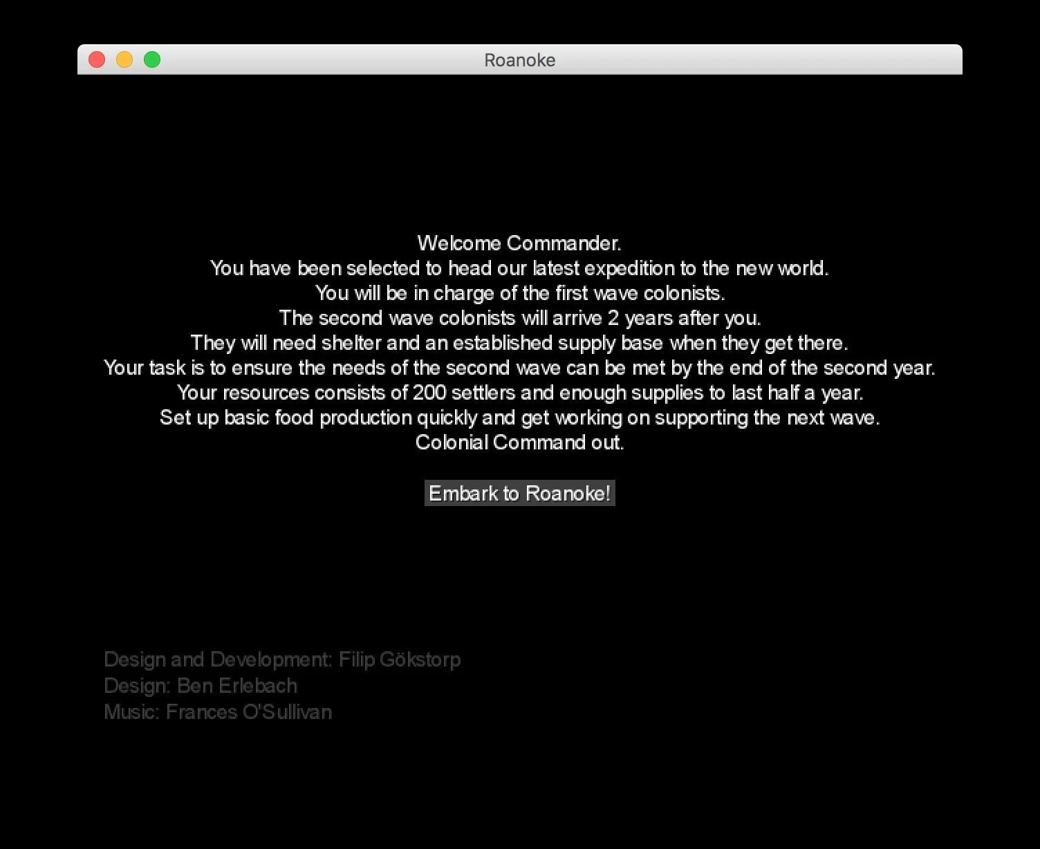 Рецензии Roanoke (itch)