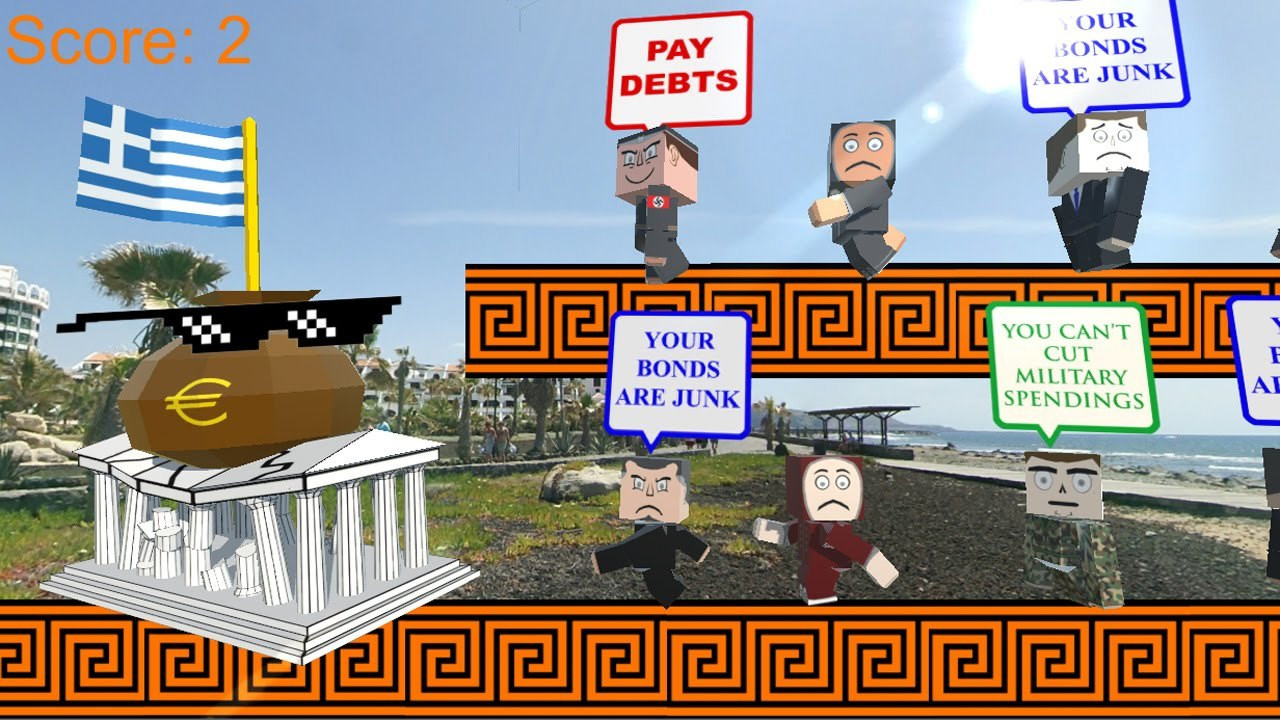 Greek Debt Story (itch)