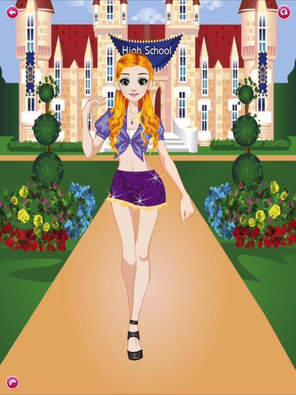 Back to School - Princess Anna Dress up Game