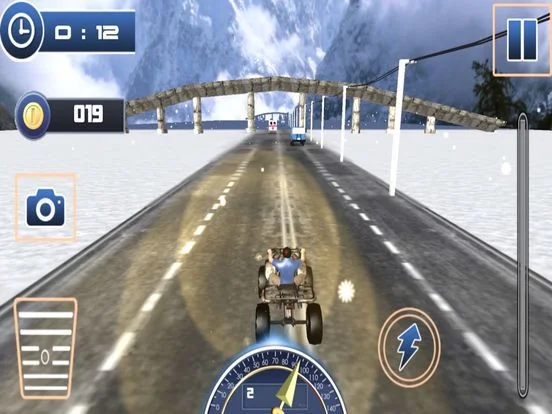 Traffic Quad Bike Rider: End-Less Road Rac-ing 3D