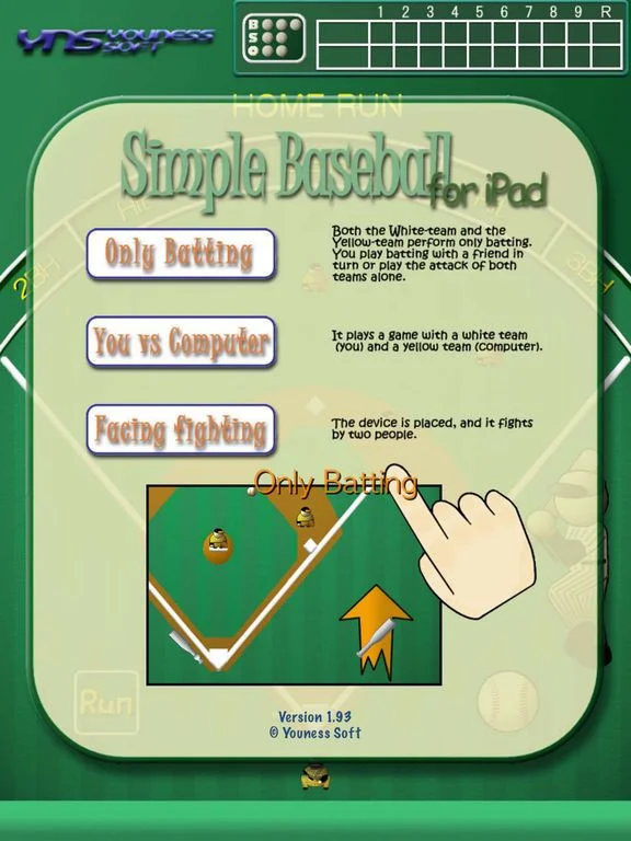 SimpleBaseball F for iPad