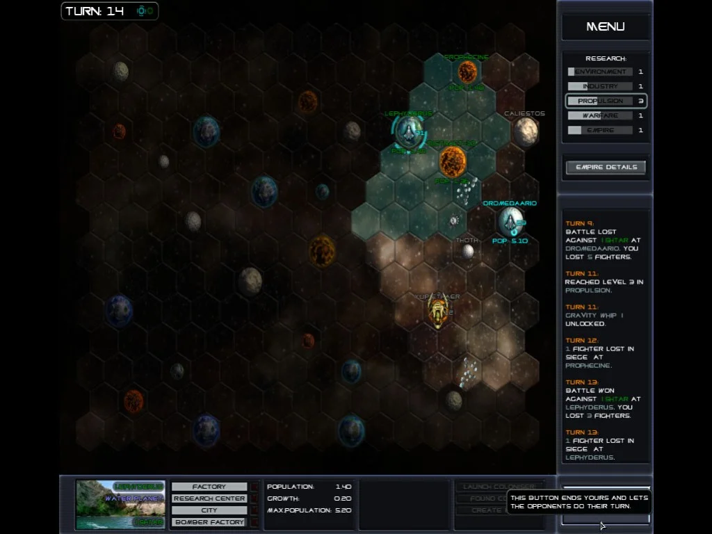 10 Min Space Strategy