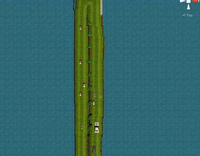 Theme Park 3D game (itch)