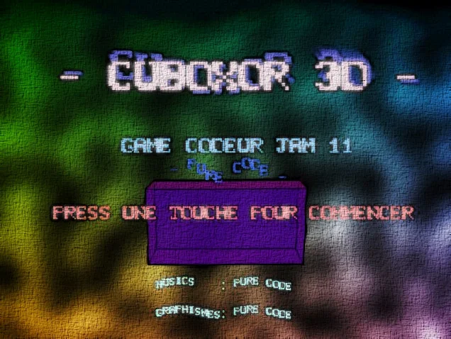CUOXOR - PONG 3D PURE CODE (itch) CUOXOR - PONG 3D PURE CODE (itch)