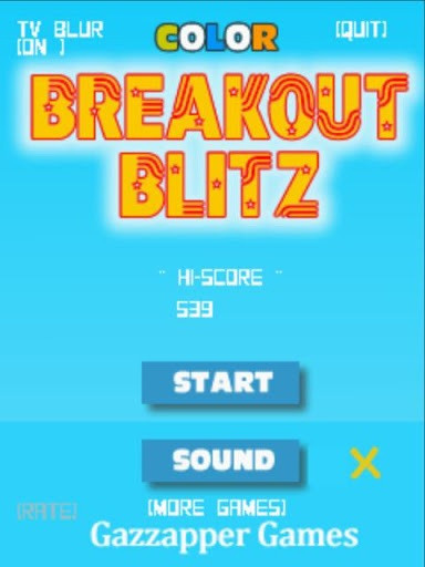 Breakout Blitz (Classic Breaker)