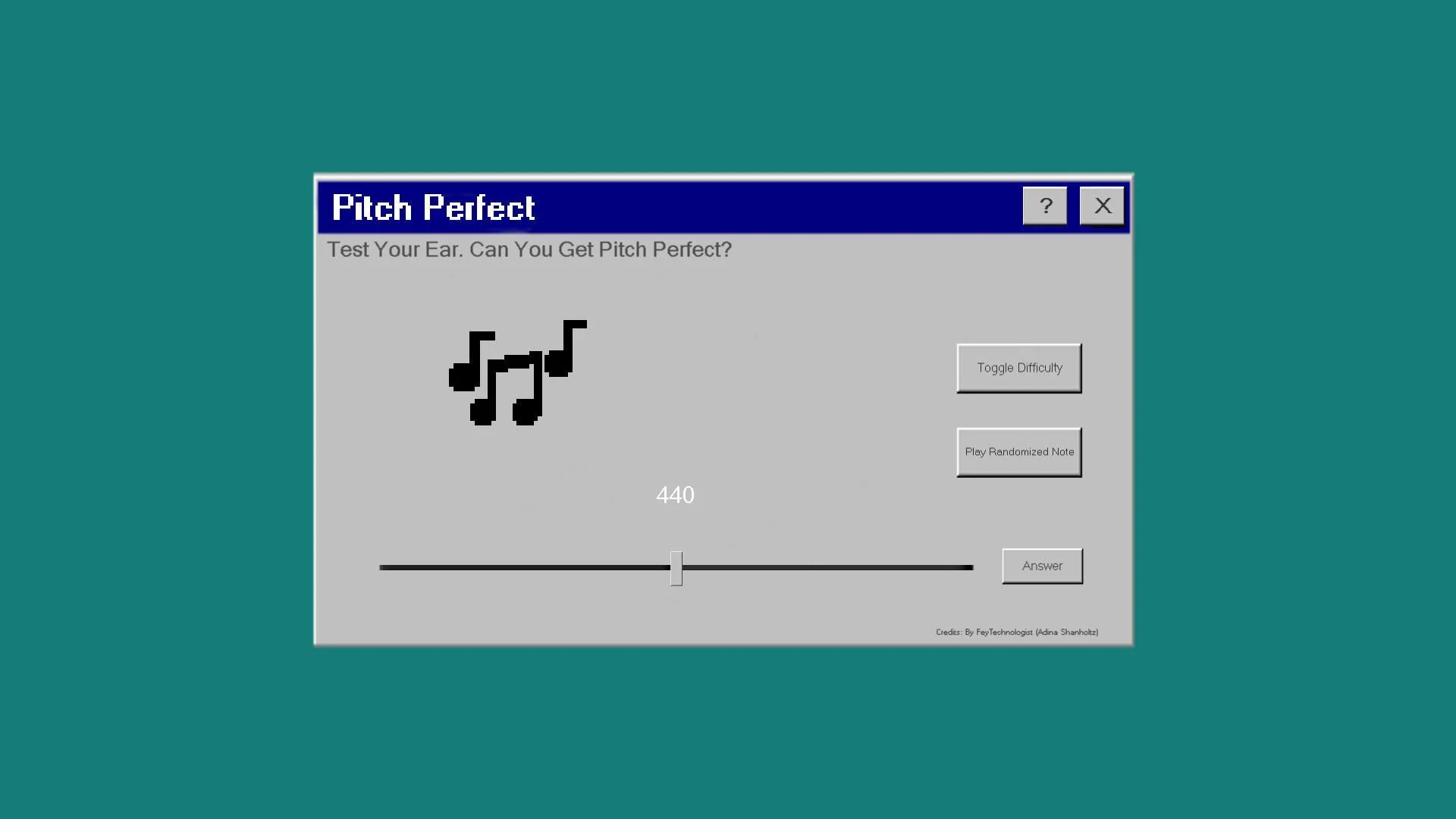 Pitch Perfect Pitch Perfect