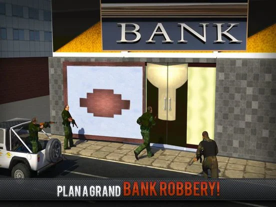 Bank Robbery Real Car Driver Escape Shooting Game Bank Robbery Real Car Driver Escape Shooting Game