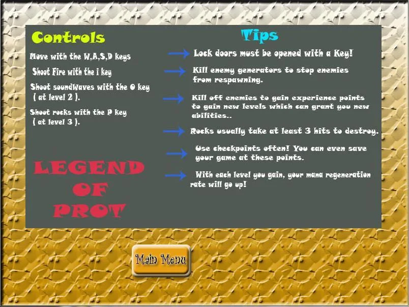 Legend of Prot (itch) Legend of Prot (itch)
