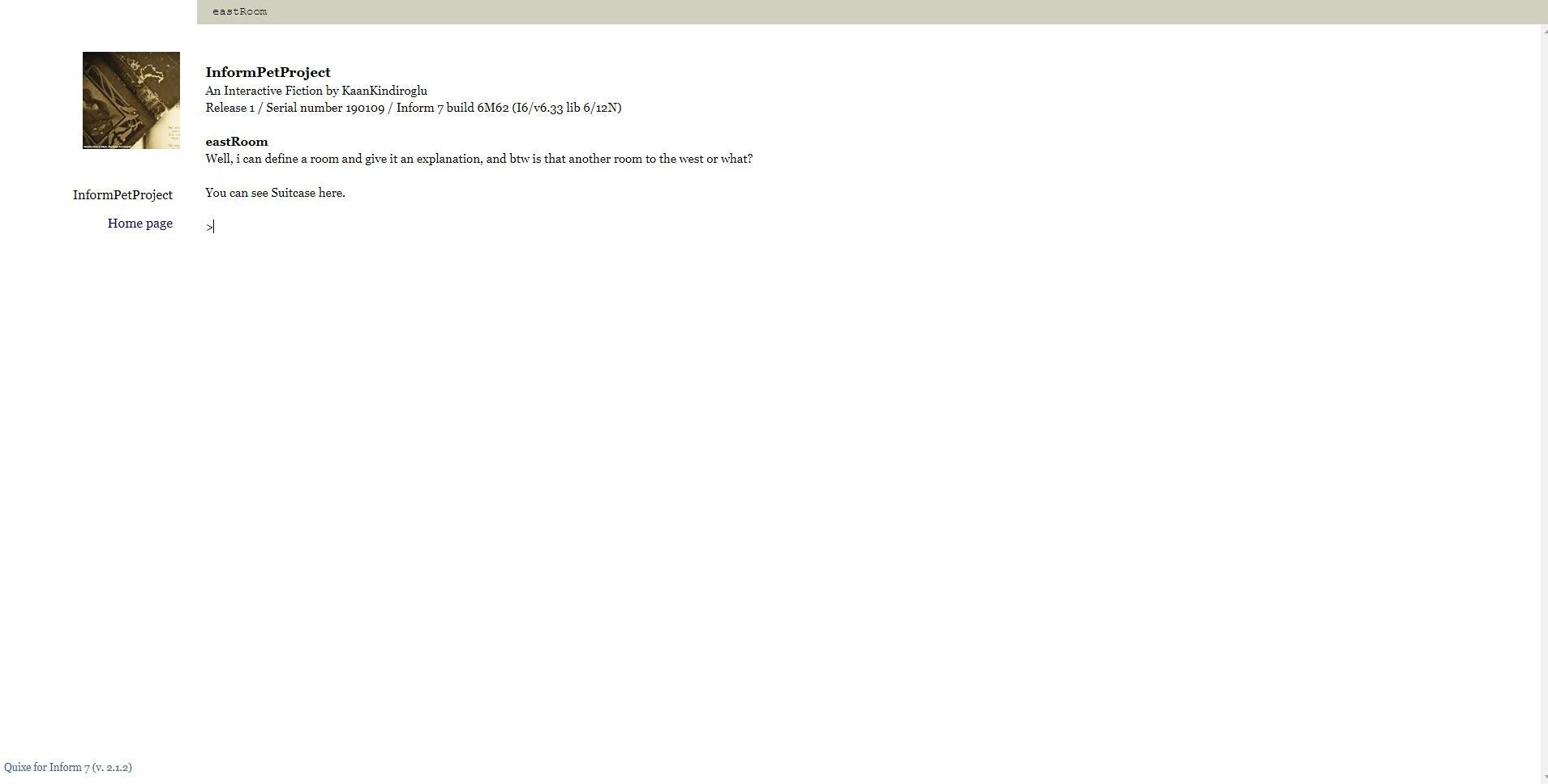 InformTutorialProject (itch)