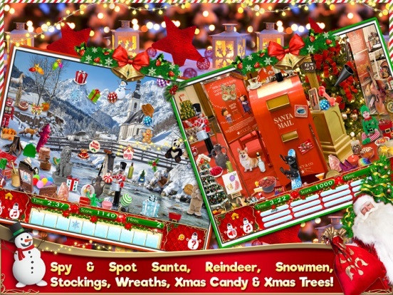 Hidden Object Christmas Puzzle Hidden Object Christmas Puzzle