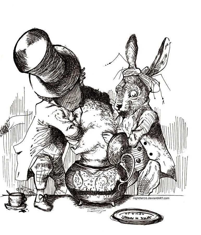 Alice in Wonderland - Tea Party Game (itch) Alice in Wonderland - Tea Party Game (itch)