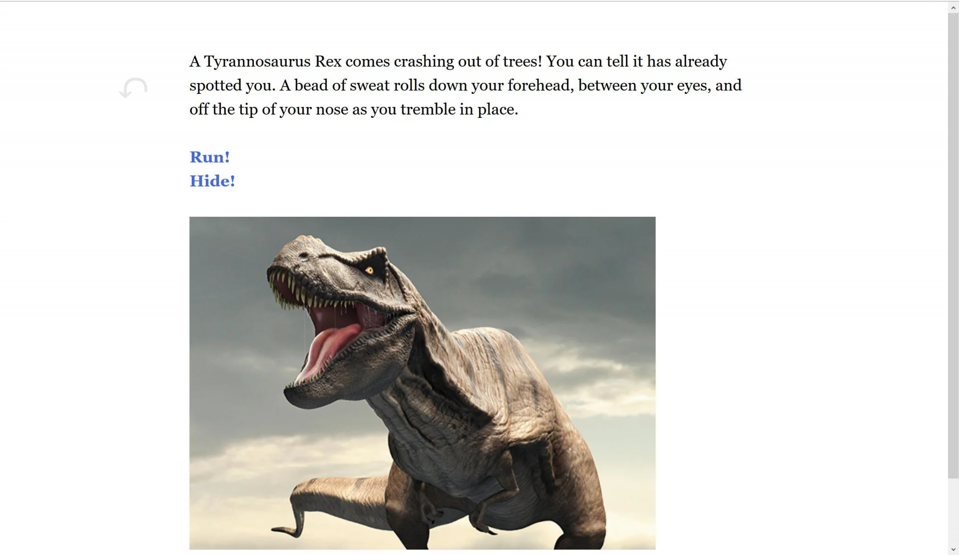 When Dinosaurs Reclaimed the Earth (itch)