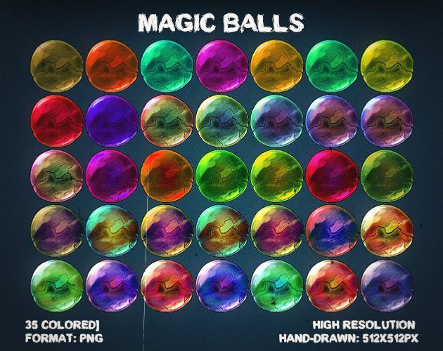 Magic balls [Pack] (itch)