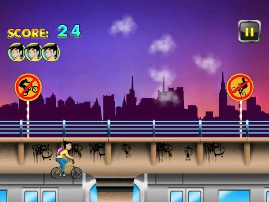 Subway Biker vs Copter Skaters Subway Biker vs Copter Skaters