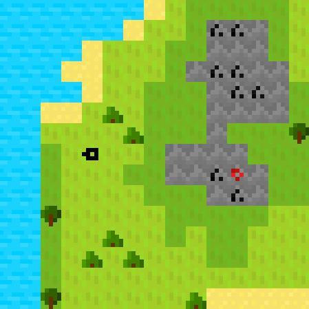 Рецензии World Generation in PuzzleScript (itch)