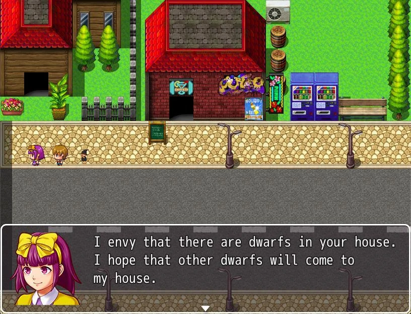 The dwarfs borrow a living (itch)