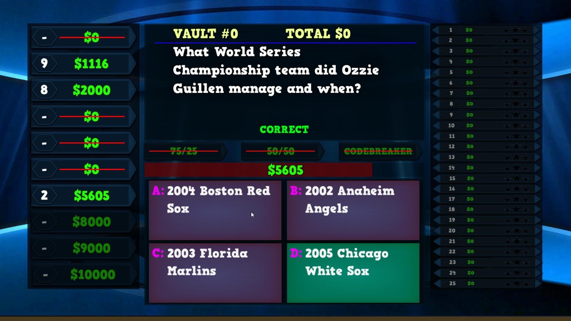 Trivia Vault Baseball Trivia
