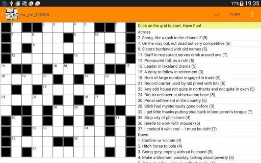 Crosswords Puzzles App for Android Crosswords Puzzles App for Android