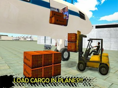 Construction Forklift Crane Driver 3D Simulator