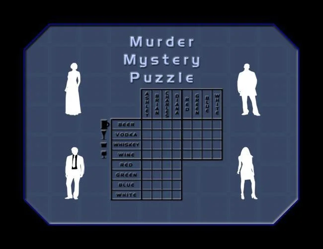 Murder Mystery Puzzle (itch) Murder Mystery Puzzle (itch)