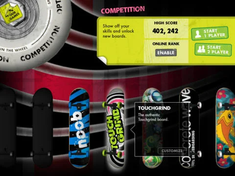 Touchgrind HD Touchgrind HD