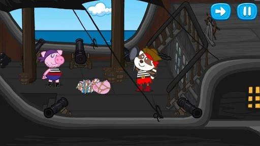 Hippo's tales: Pirate games Hippo's tales: Pirate games